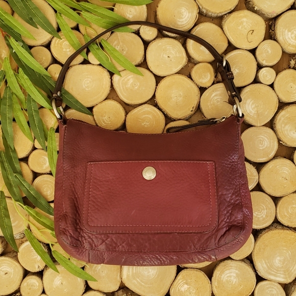 Coach Leather Shoulder Purse - Picture 2 of 7